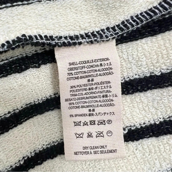 FREE PEOPLE SAYLOR Lili Mini Striped Drop Waist Sweater Dress Long Sleeve XS. - Picture 10 of 12